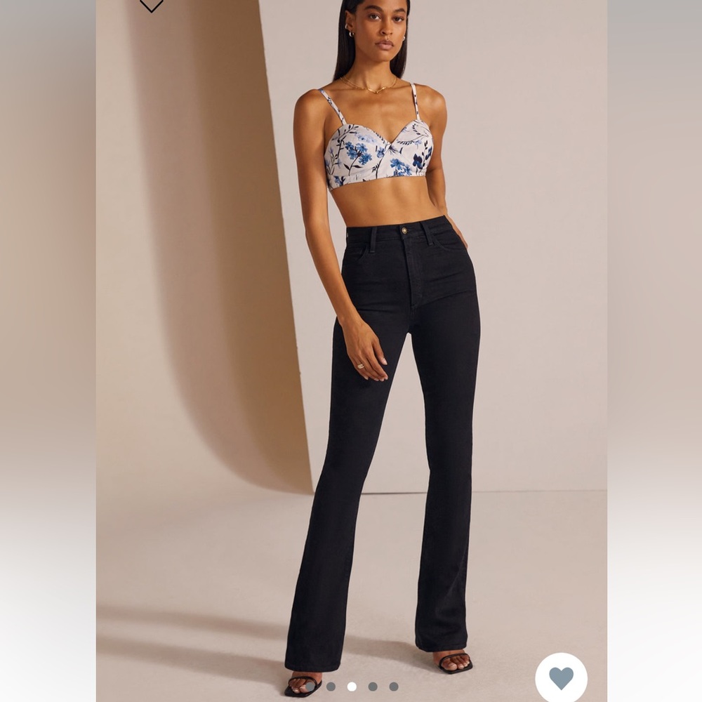 Black Valentina High Rise jeans